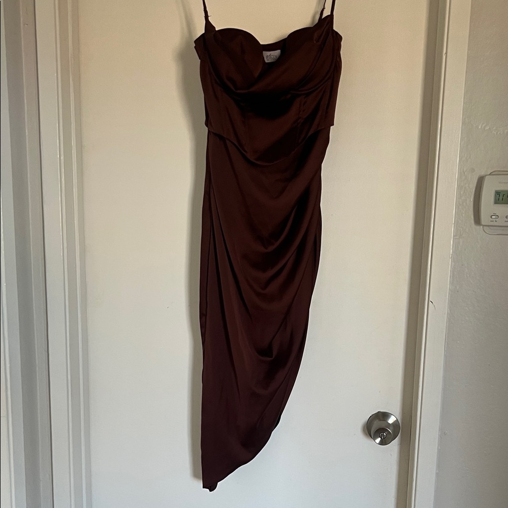 Brown Oh Polly dress